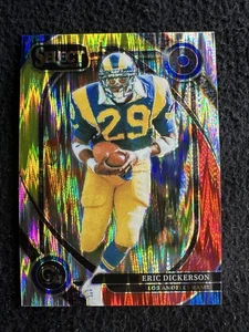 2024 Panini Select Red & Yellow Prizm Shock #255 Eric Dickerson Rams - Picture 1 of 2