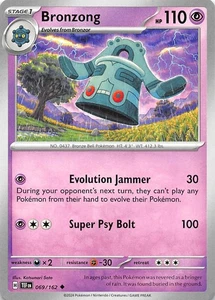 Bronzong 069/162 SV05 Temporal Forces Pokemon 006317 - Picture 1 of 2