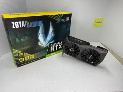 ZOTAC GAMING GeForce RTX 3070 Twin Edge OC 8GB, w/TEST RESULTS & Box - Image 1 of 4