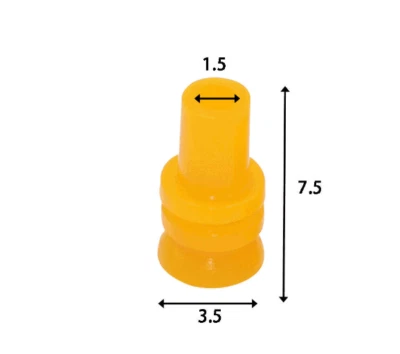 Bosch Silicon Single Wire Harness Seal for Car Connector 5000 pcs 1928300936 - Image 1 of 3