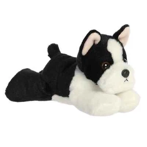 Aurora - Mini Flopsie - 8" Eva Boston Terrier Adorable Stuffed Animal - Picture 1 of 4