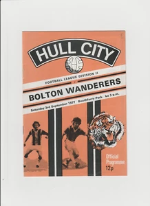 1977-78 Hull City v. Bolton Wanderers - Division Two - Picture 1 of 1