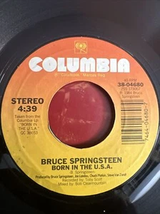 Rock On! 45 BRUCE SPRINGSTEEN THE BOSS Shut Out The Light / Born In The U.S.A. - Imagen 1 de 7