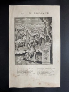 Rhodogune, Images des deux Philostrates, Isaac, Stampa 1615 - Imagen 1 de 8