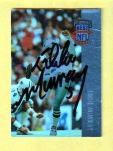 Eddie Murray Dallas Cowboys AUTO Firmado 1994 Playoff Tulane Green Wave - Imagen 1 de 2