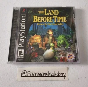 The Land Before Time: Return To The Great Valley - Sony PS1 *W/ Manual - NTSC* - Picture 1 of 3