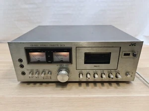 Vintage JVC CD-1920 Silver Cassette Deck - Untested Retro Tape Player Metal - Picture 1 of 4