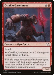 Magic the Gathering (mtg): MOM: Onakke Javelineer  (x 4) - Picture 1 of 1