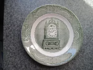 Royal China The Old Curiosity Shop grün Brotteller Manteluhr Vintage - Bild 1 von 2