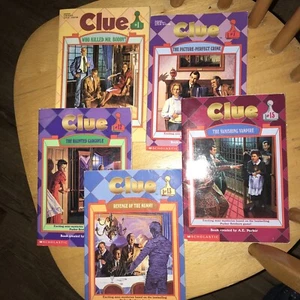 CLUE: 5 PBs (# 1, 7, 12, 13, 15) 1 EXC/ 2 NM-MT/ 2 NEW *add CLUE JR. #10 N.EXC" - Picture 1 of 11