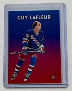 Guy Lafleur Limited Edition Artist Signed "New York Rangers" Trading Card 2/10 - Picture 1 of 2