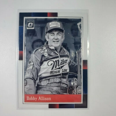 2021 Optic NASCAR Racing - Bobby Allison - #74 -1988 Retro Black and White - Image 1 of 2