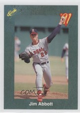 1991 Classic Update Green Travel Edition Jim Abbott #T1