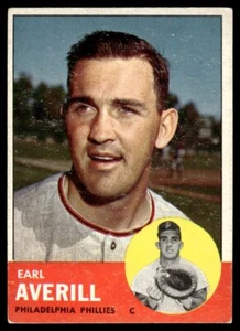 1963 Topps Earl Averill Philadelphia Phillies #139 - Picture 1 of 2