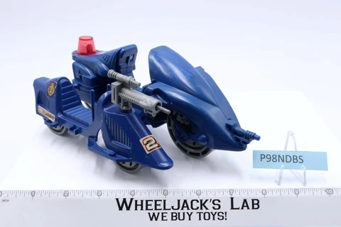 Blue Streak Cycle 100% Complete Cops 'N Crooks 1989 Hasbro Action Figure Vehicle Cover