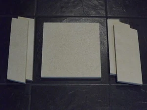 Fire Bricks to fit Esse 301 SE Stove Fire Bricks Full Set 5 Bricks Without Holes - Picture 1 of 7