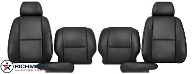 Cubierta de asiento de cuero completa negra para conductor y pasajero Benz Sprinter 2010-2018 Foto 1 de 4