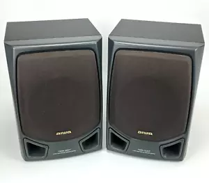 Sistema de altavoces Aiwa SX-NV2100 para V2100 - graves de doble conducto 2 vías PROBADO - Imagen 1 de 8