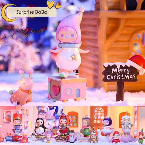 NEW POP MART Pucky Christmas Music Parade Series Confirmed Blind Box Figure HOT！ Cover