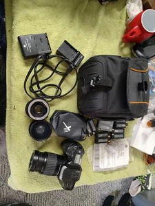 KONICA MINOLTA minolta 3000si Kamera Set mit extra Objektiven und Zubehör - Bild 1 von 7