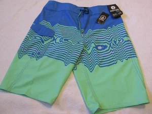 VOLCOM 4 Way Stretch Mod Tech  Board Shots LIDO VIBES MOD Boys sz 16/28 NWT  - Picture 1 of 3