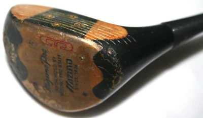 Mizuno Pro MS-1 Persimmon 3 Wood with Mizuno Dynaflex 2200 regular flex shaft - Image 1 of 4