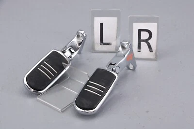 Pinos traseiros Harley Street Glide 2017 + montagens STEAMLINER CROMADO - Imagem 1 de 4