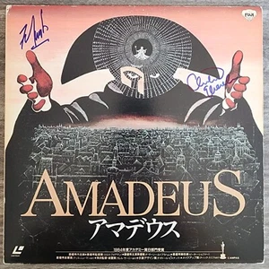 F. Murray Abraham & Christine Ebersole Signed Amadeus Japanese Laserdisc RAD - Picture 1 of 1