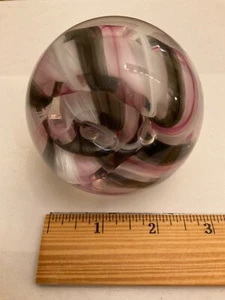 Caithness Bänder Glas Briefbeschwerer - Bild 1 von 8