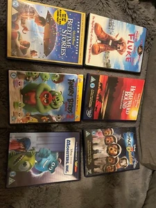 6 dvd bundle fluke / bedtime / homeward / buddiesangry birds / monsters / Disney - Picture 1 of 3