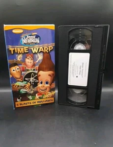 The Adventures Of Jimmy Neutron Time Warp VHS Rare Promo Tape 2003 Nickelodeon - Picture 1 of 23