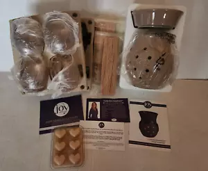 HSN JOY Sold Out 92 Forever Fragrant Cupcake Odor Eliminating Warmer Vases New - Picture 1 of 13