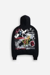 RARE CIVIL REGIME BLOOM SNAP HOODIE 3XL SOLD OUT LIMITED - Picture 1 of 2