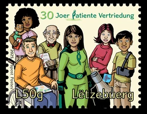 Lussemburgo 2025 30 anni di Paziente Verdiedung MNH - Foto 1 di 1