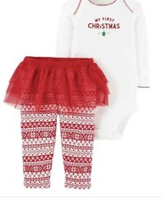 carter's first christmas outfit