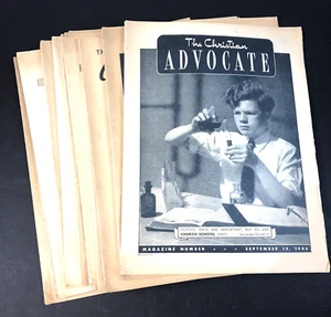 14 Copies - The Christian Advocate - January 8, 1948 to December 25, 1947 - Picture 1 of 17