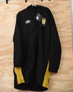 NOLA GOLD Rugby Paladin MLR Hooded Fleece Lined Zip Sideline Jacket Coat Mens XL - Bild 1 von 10