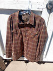 Kuhl Mens L Shiftr Long Sleeve Slim Fit Shirt Button Up Hiking Outdoor Brown