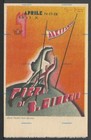 cartolina futurista - ALESSANDRIA Fiera di San Giorgio - competizioni sportive