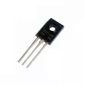 100PCS NEW BD136 TO-126 PNP power transistors - Imagen 1 de 1