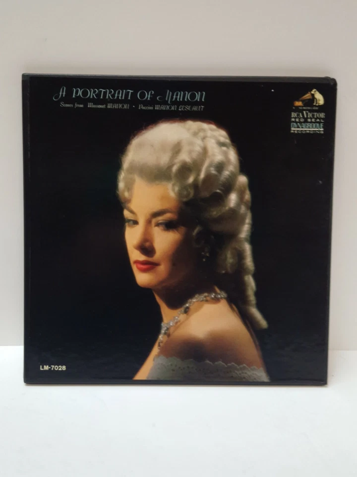 Portrait Of Manon  LSC-7028 Record 2 Lp Box Set NM Cheesecake With Bonus Record - Image 1 of 1