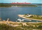 Postcard Aerial View of Lake Norfolk Ferries, Arkansas