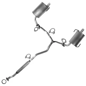 Stainless Steel Resonator Muffler Exhaust Kit fits 2008-2009 Subaru Tribeca 3.6L - Picture 1 of 9