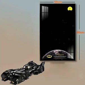 31.5" Metal Display wall mount for LEGO 76139 DC Batman 1989 Batmobile - Picture 1 of 17