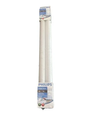 Philips 2-Pack 20W 24" T12 Cool White Fluorescent Tube Light Bulb F20T12 - Image 1 of 4