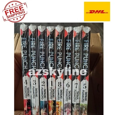 FIRE PUNCH English Comic Tatsuki Fujimoto Manga Vol. 1-8 Full Set Free Shipping