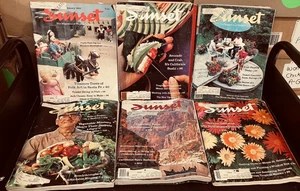 Vintage Sunset Magazines 1983 Jan-Dec, Set of 12 - Picture 1 of 2