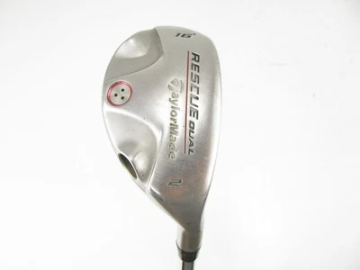 TaylorMade Rescue Dual #2 híbrido 16 grados con acero rígido Foto 1 de 4