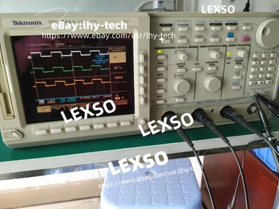 Tektronix oscilloscope TDS744A 500MHz 2GS/s/ working condition/lhy - Image 1 of 3