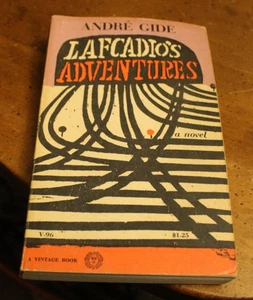 Lafcadio's Adventures ~ Andre Gide ~ 1960 Vintage PB 2PR (English) - Imagen 1 de 1